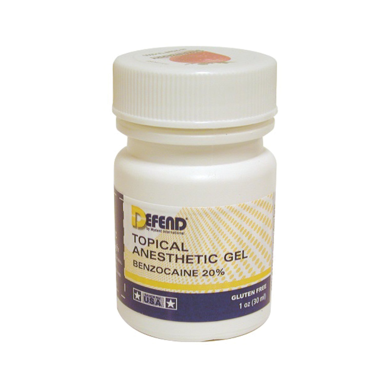 MYDENT DEFEND TOPICAL ANESTHETIC GEL Topical Anesthetic, 1 oz Jar, Cherry