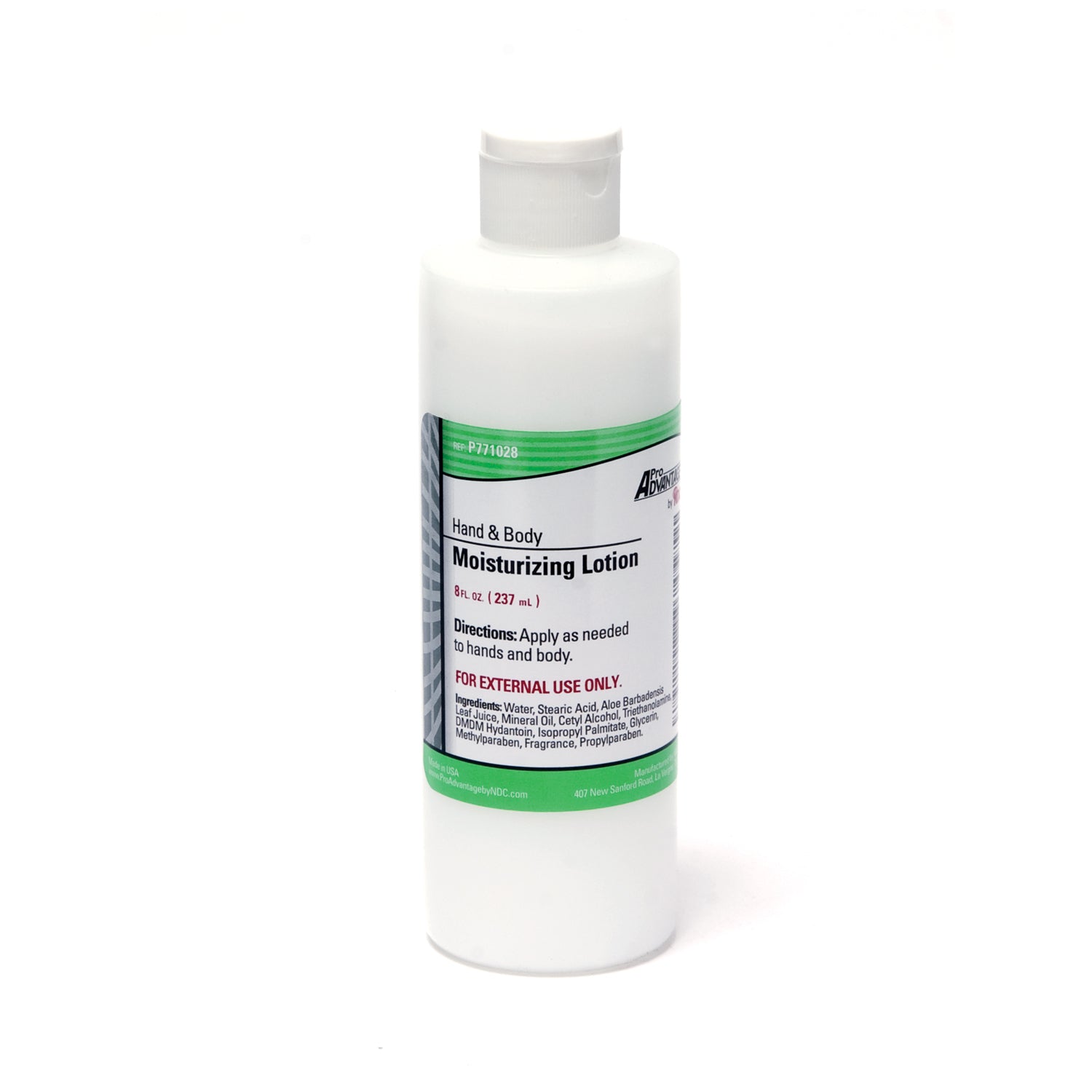 PRO ADVANTAGE® LOTION Hand & Body Moisturizing Lotion, 8 oz Bottle, Flip Top Cap, 48/cs (56 cs/plt)