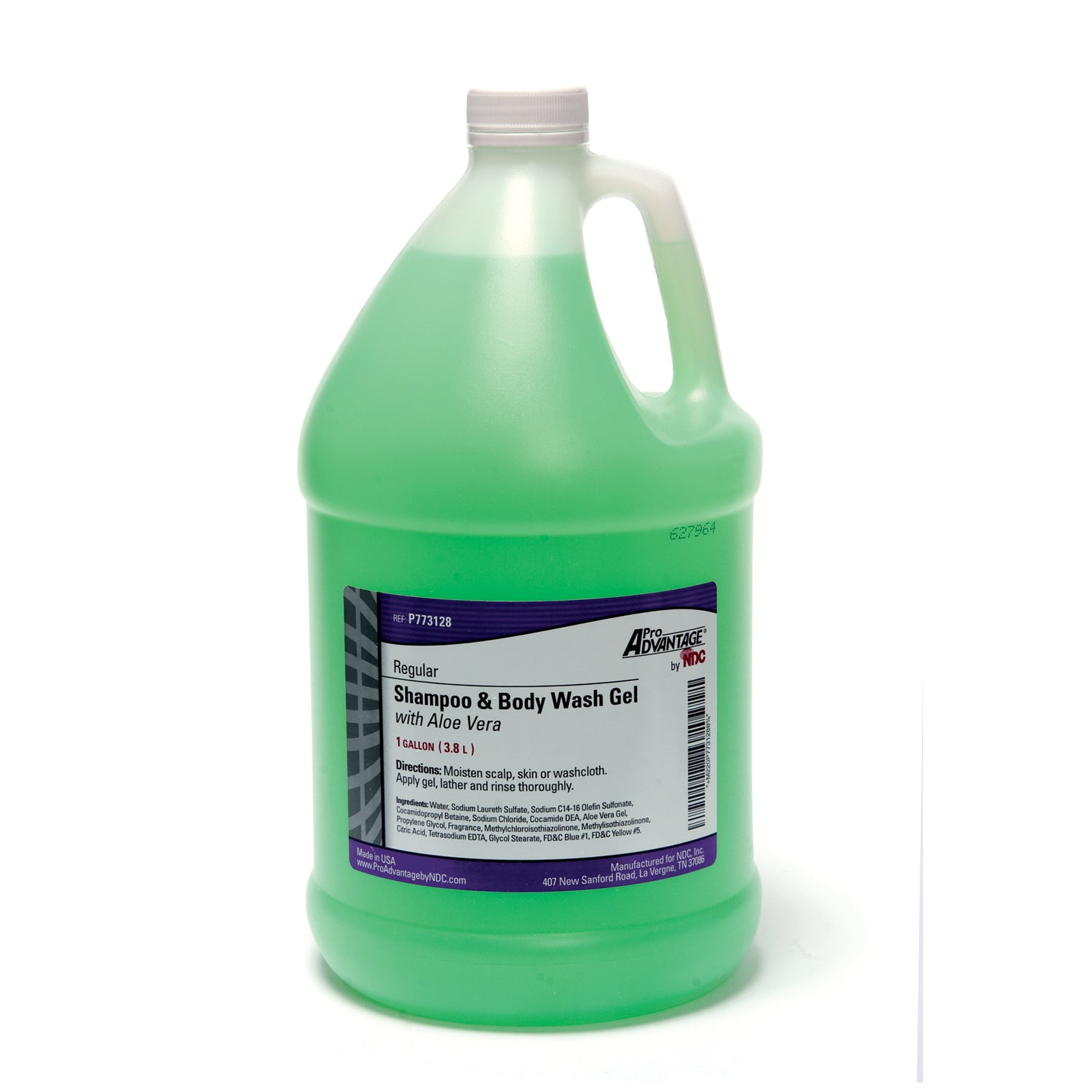 PRO ADVANTAGE® Shampoo & Body Wash, Gallon, with pump, 4/cs (27 cs/plt)