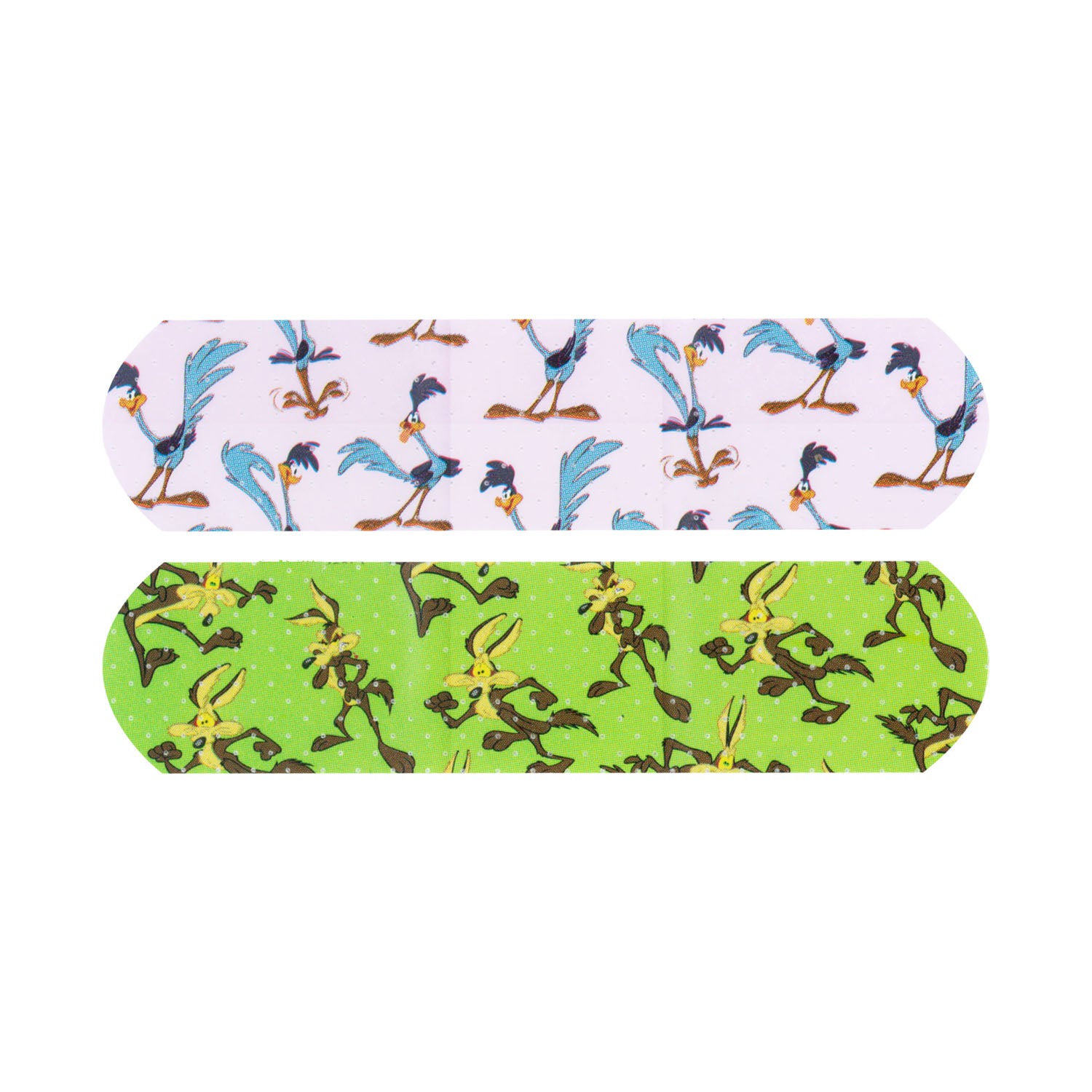 DUKAL CHILDREN‘S CHARACTER ADHESIVE BANDAGES Stat Strip® Adhesive Bandage, Looney Tunes™ Wile E. Coyote & Road Runner, ¾" x 3", 100/bx, 12 bx/cs