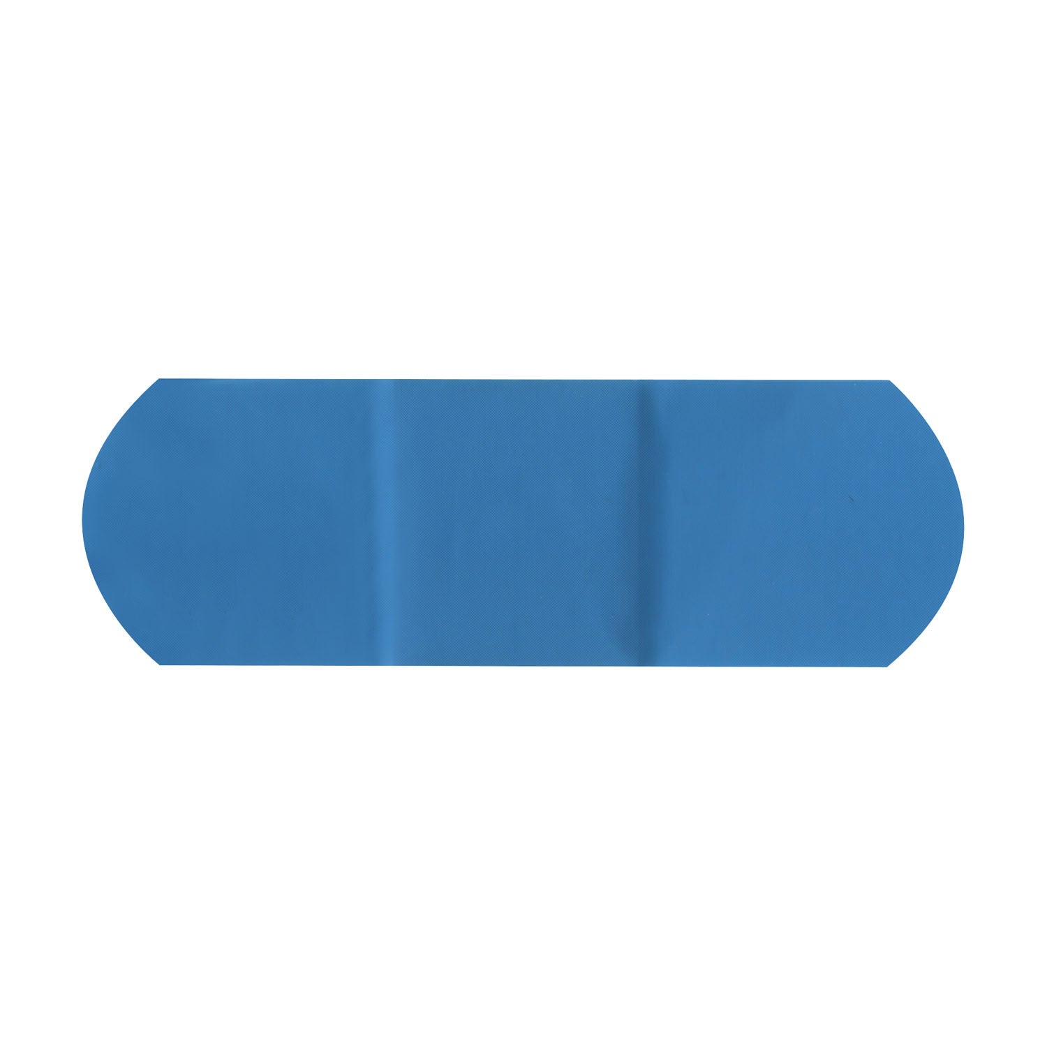 DUKAL BLUE METAL DETECTABLE ADHESIVE BANDAGES "Adhesive Bandage, 1\" x 3\", Plastic, Metal Detectable, Sterile, 150/try, 10 try/cs"