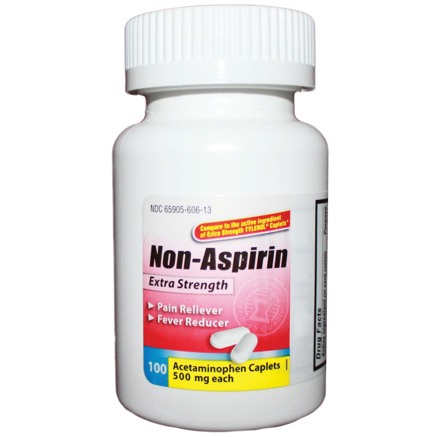 NEW WORLD IMPORTS CAREALL® ANALGESIC RELIEF Acetaminophen Caplets, 500mg, 100/btl, 24 btl/cs, Compare to Tylenol® Extra Strength