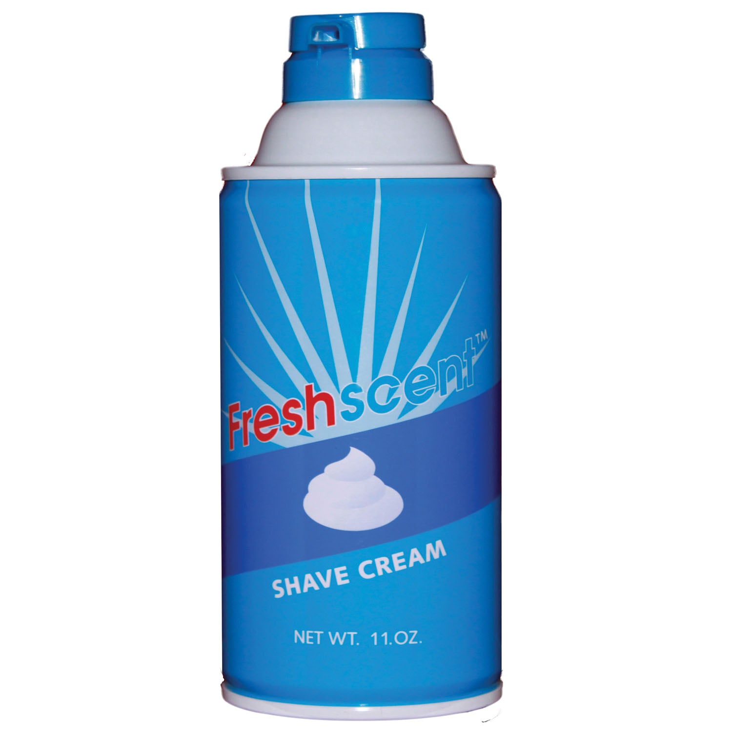 NEW WORLD IMPORTS FRESHSCENT™ SHAVE CREAM Aerosol Shave Cream, 11 oz, 12/cs (100 cs/plt) (Not Available for sale into Canada)