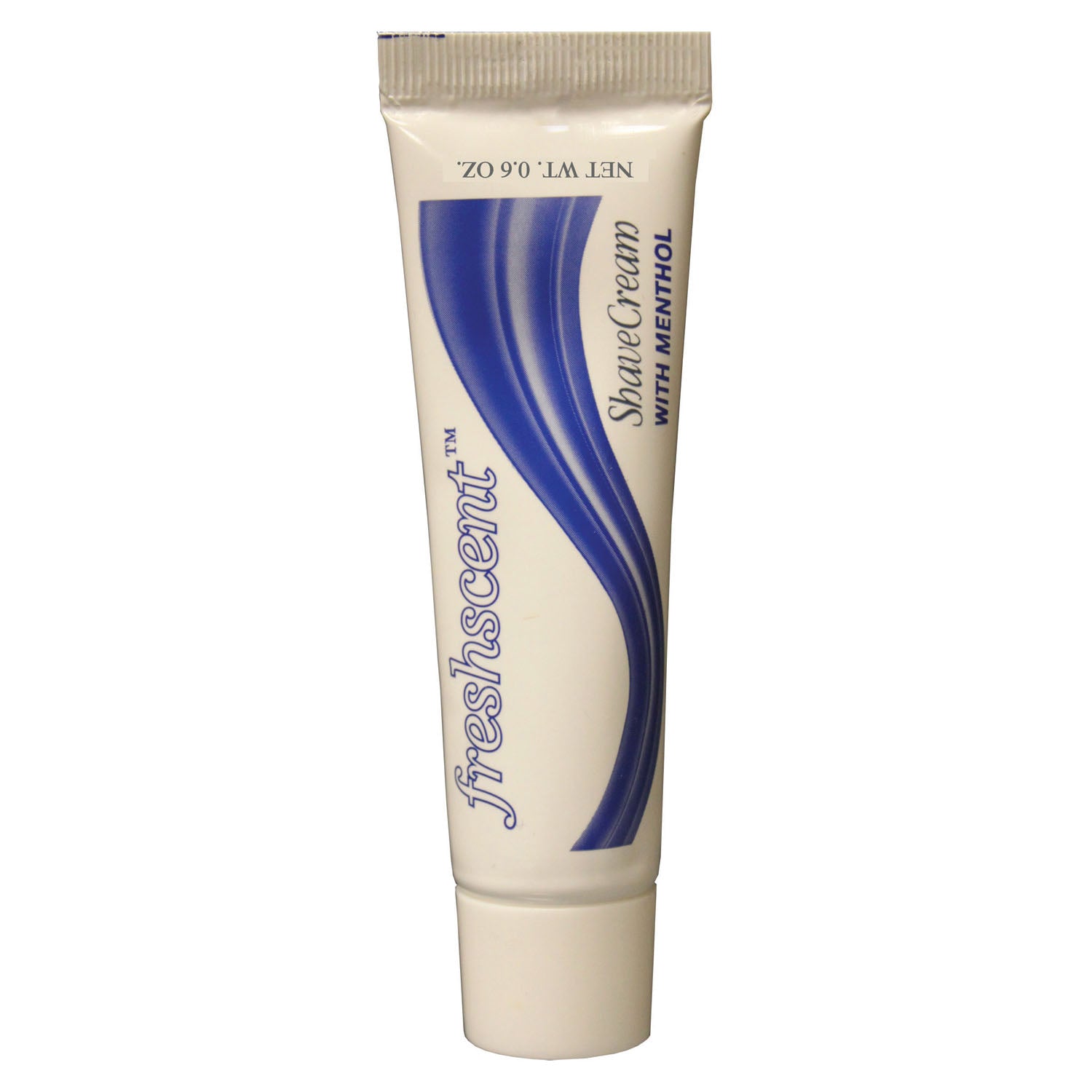 NEW WORLD IMPORTS FRESHSCENT™ BRUSHLESS SHAVE CREAM Brushless Shave Cream with Menthol, .6 oz Tube, 144/cs, 5 bx/cs