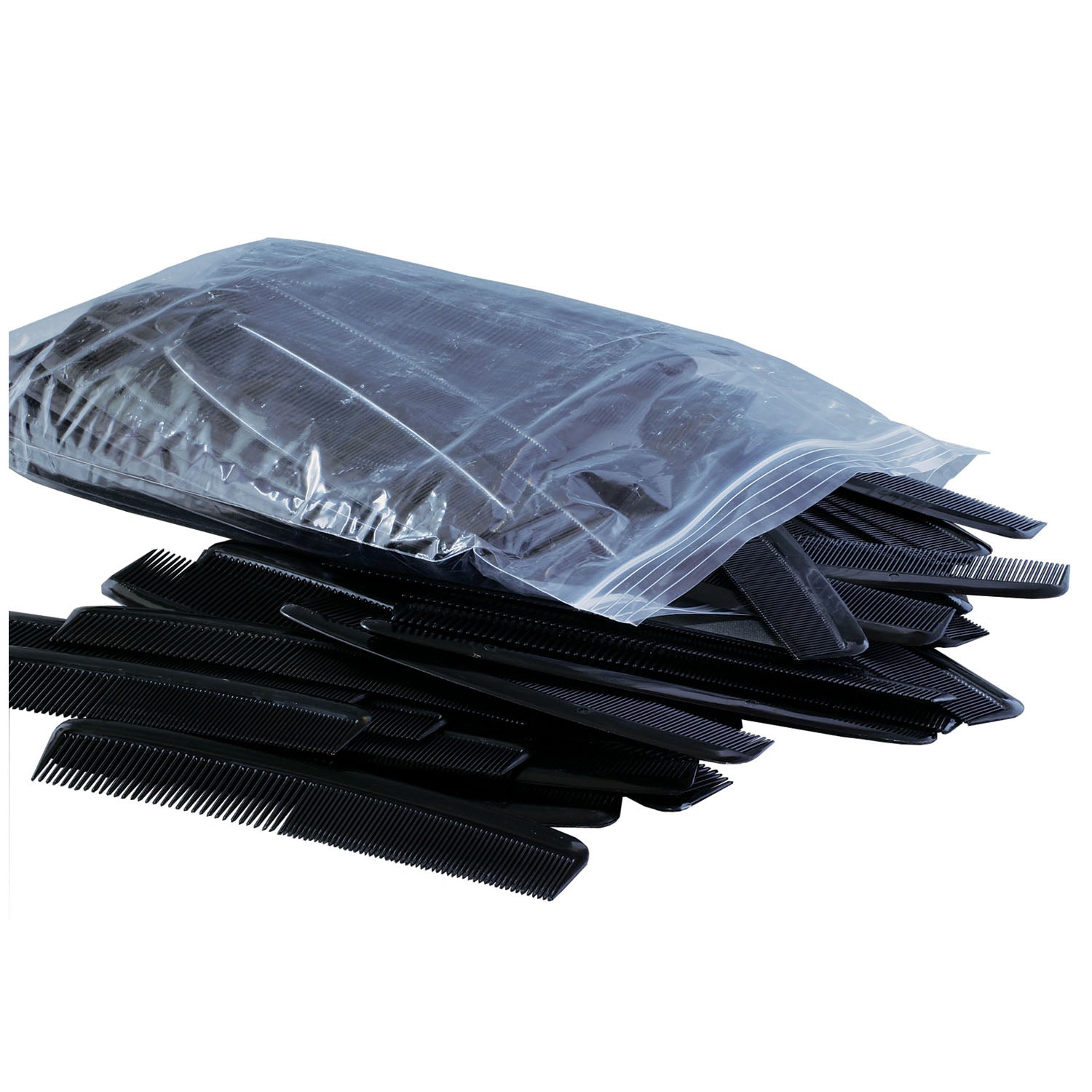 NEW WORLD IMPORTS COMBS "Comb, 7\" Black, 144/bg"