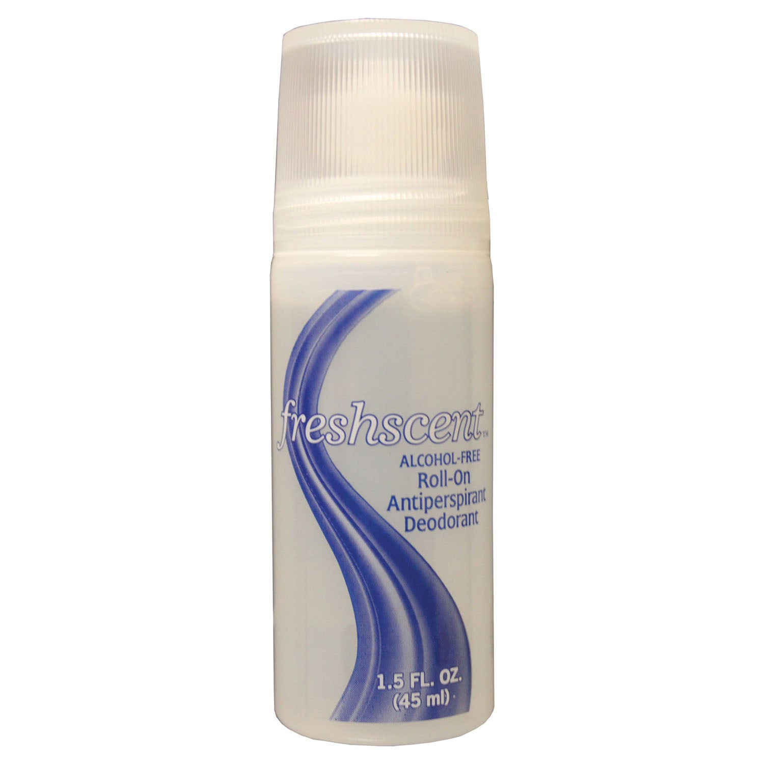 NEW WORLD IMPORTS FRESHSCENT™ DEODORANTS Anti-Perspirant Roll-On Deodorant, 1.5 oz Clear Bottle, Alcohol Free, 96/cs