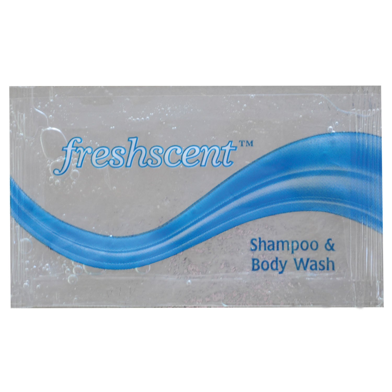 NEW WORLD IMPORTS FRESHSCENT™ SHAMPOOS & CONDITIONERS Shampoo & Body Wash Packet, 0.34 oz, 100/pk, 10 pk/cs (56 cs/plt)