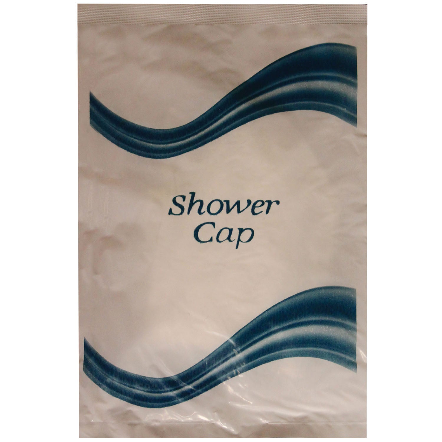 NEW WORLD IMPORTS SHOWER CAP "Shower Cap, 181/2\", Individual Polybag, 500/bx"