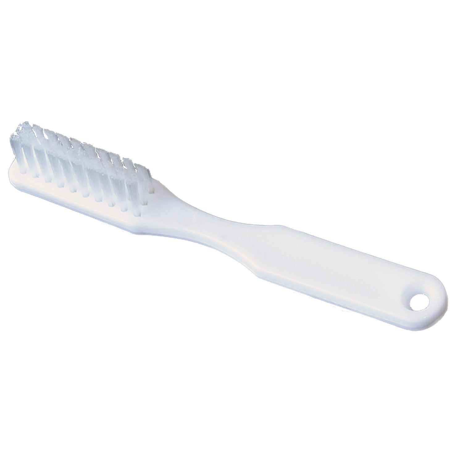 NEW WORLD IMPORTS TOOTHBRUSHES "Short Handle (3-7/8\") Toothbrush, 30 Tuft, 144/bx, 10 bx/cs (21 cs/plt)"