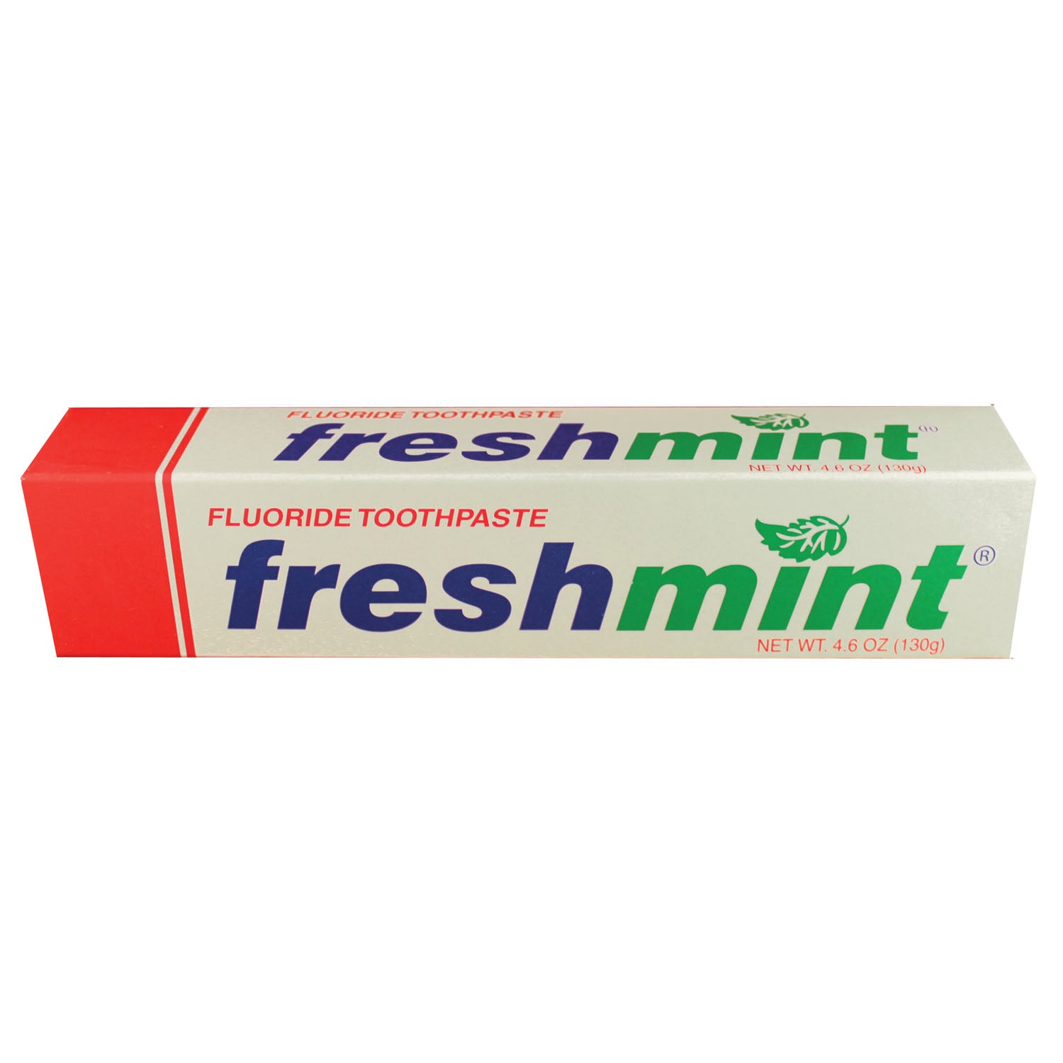 NEW WORLD IMPORTS FRESHMINT® FLUORIDE TOOTHPASTE Anticavity Fluoride Toothpaste, 4.6 oz, Individually Boxed, 60/cs (Not Available for sale into Canada)
