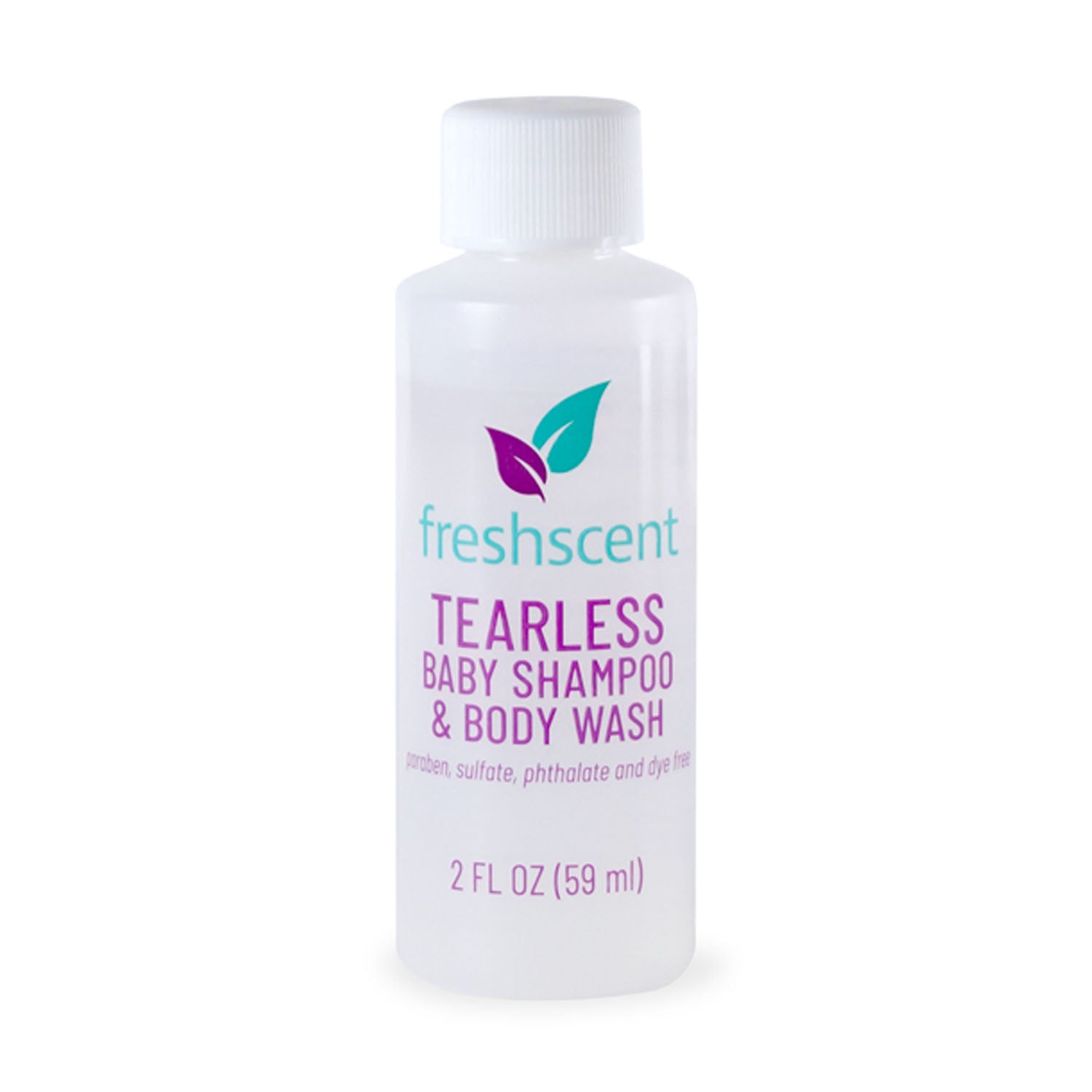 NEW WORLD IMPORTS FRESHSCENT™ SHAMPOOS & CONDITIONERS Tearless Baby Shampoo & Body Wash, 2 oz, 96/cs (90 cs/plt) (Made in USA)