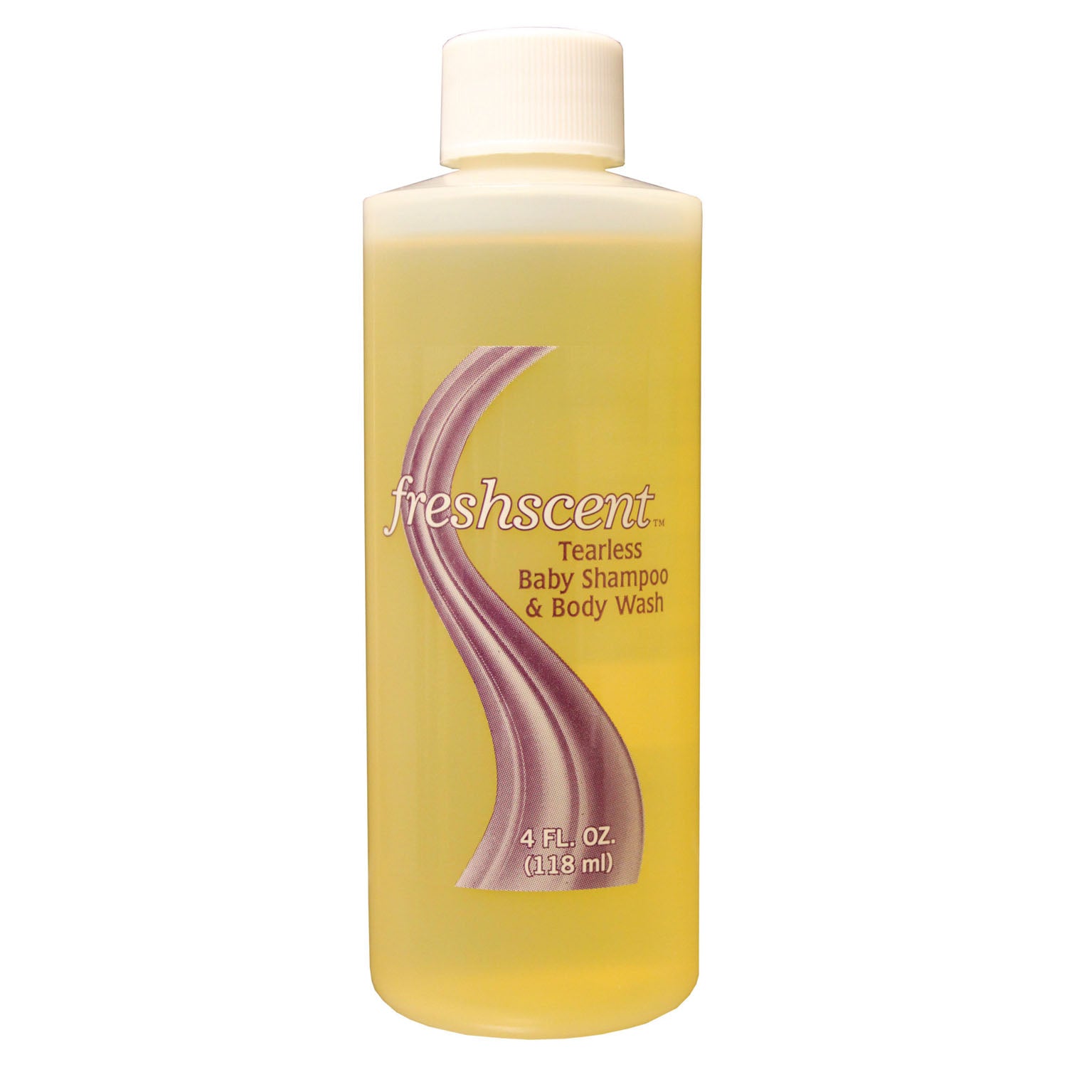 NEW WORLD IMPORTS FRESHSCENT™ SHAMPOOS & CONDITIONERS Tearless Baby Shampoo & Body Wash, 4 oz, 60/cs