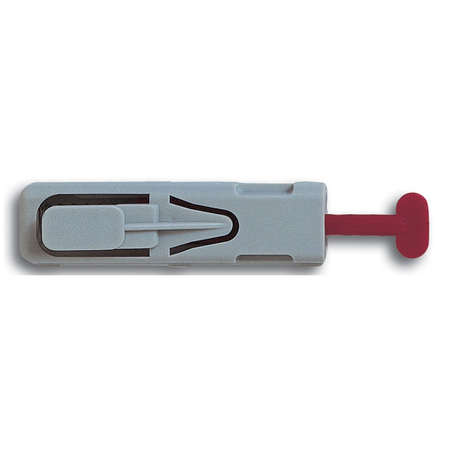 OWEN MUMFORD UNISTIK® SINGLE-USE CAPILLARY BLOOD SAMPLING DEVICES Lancet, Super/ High Flow, 18G, 1.8mm Penetration Depth, Burgundy, 100/bx