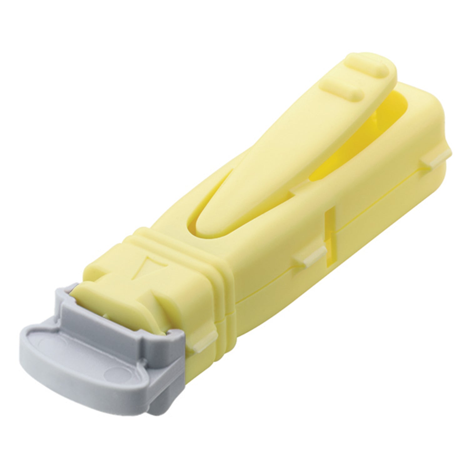 OWEN MUMFORD UNISTIK® 3 PRE-SET SINGLE USE SAFETY S Lancet, Normal, 23G, 1.8mm Penetration Depth, Yellow, 50/bx