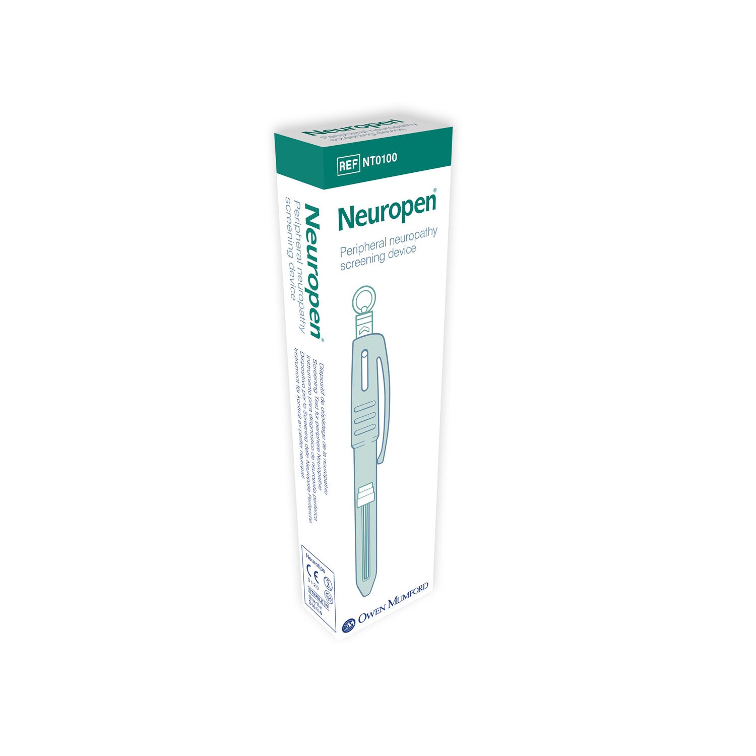 OWEN MUMFORD NEUROLOGICAL TESTING Neuropen®, Includes: Pen, 1-10ga Monofilament & 1 Neurotip