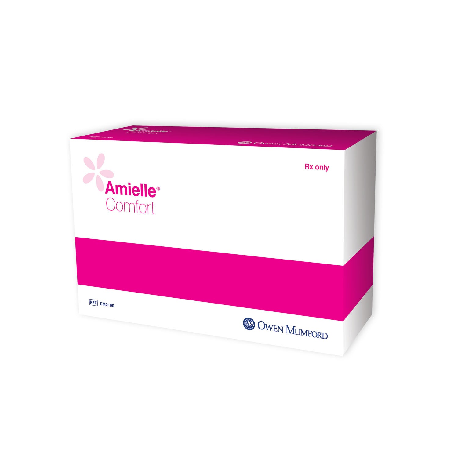 OWEN MUMFORD AMIELLE COMFORT VAGINAL DILATORS Vaginal Dilator, Includes Set of 5 Graduated Cones with Universal Handle, Cleaning Brush & Lubricant in a Discreet Bag