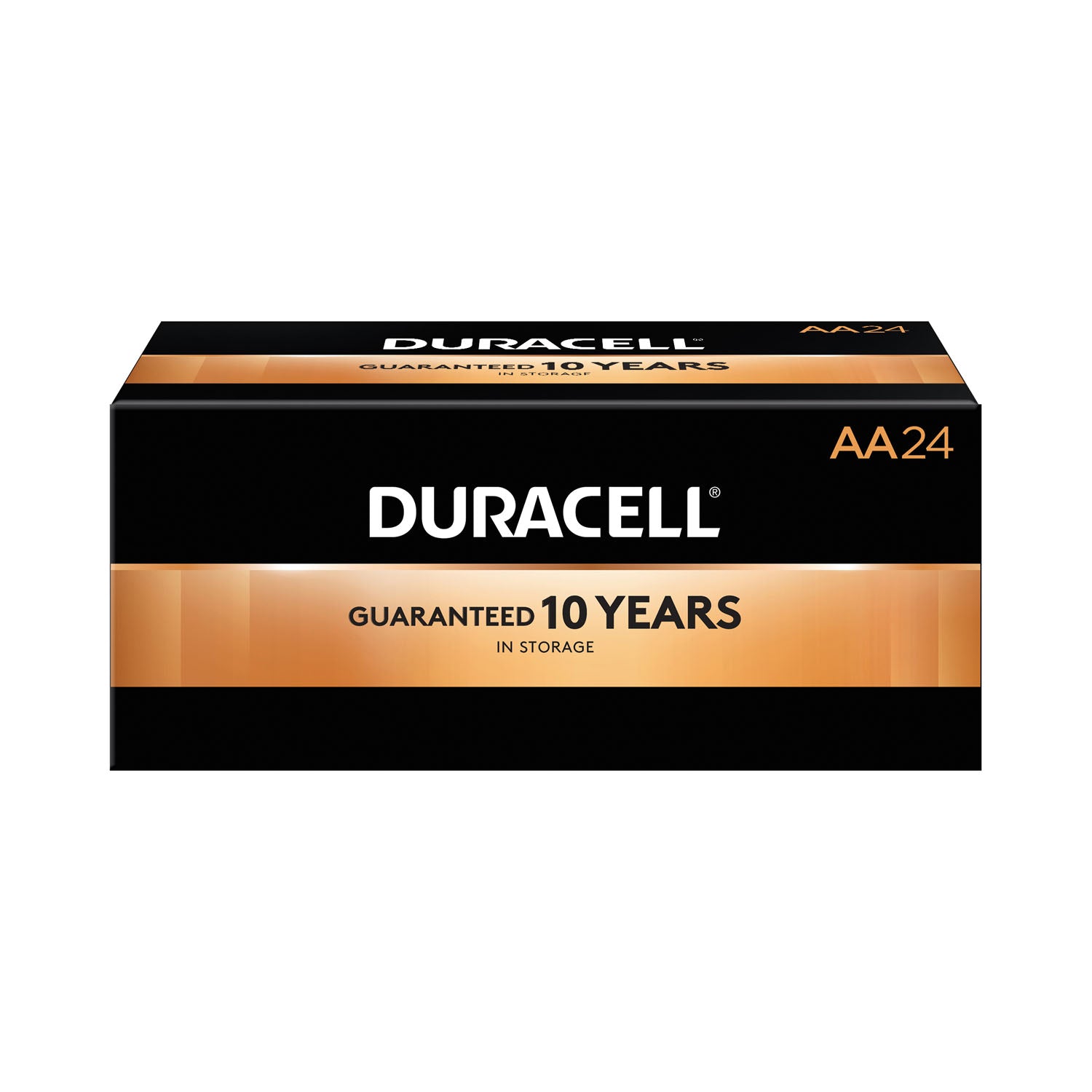 DURACELL® COPPERTOP® ALKALINE BATTERY WITH DURALOCK POWER PRESERVE™ TECHNOLOGY Battery, Alkaline, Size AA, 24/bx, 6bx/cs