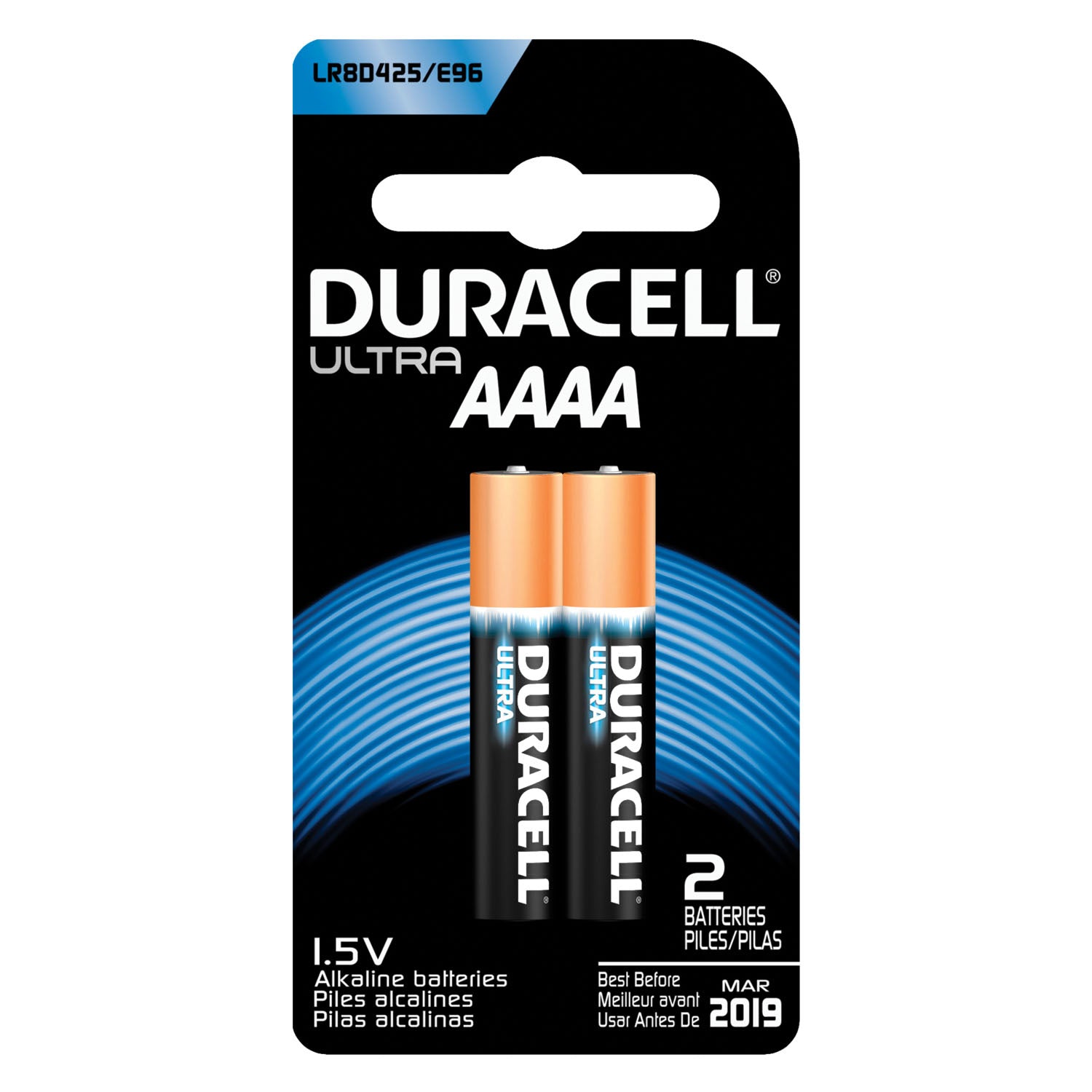DURACELL® PROCELL® ALKALINE Battery, Alkaline, Size AAAA, 2pk, 6 pk/bx