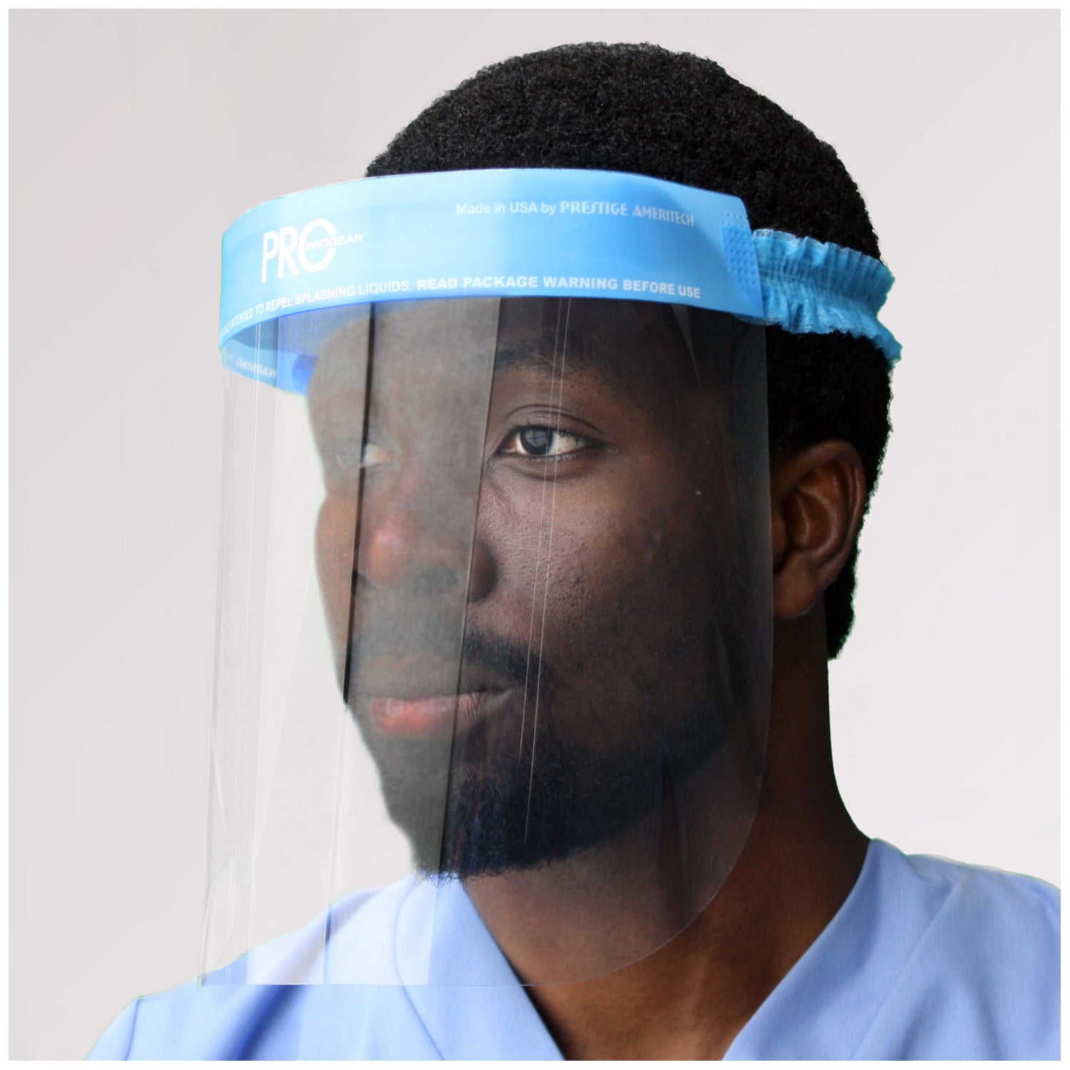 PROGEAR® FACE SHIELD Full Face Shield, Extra Long, 18/bx