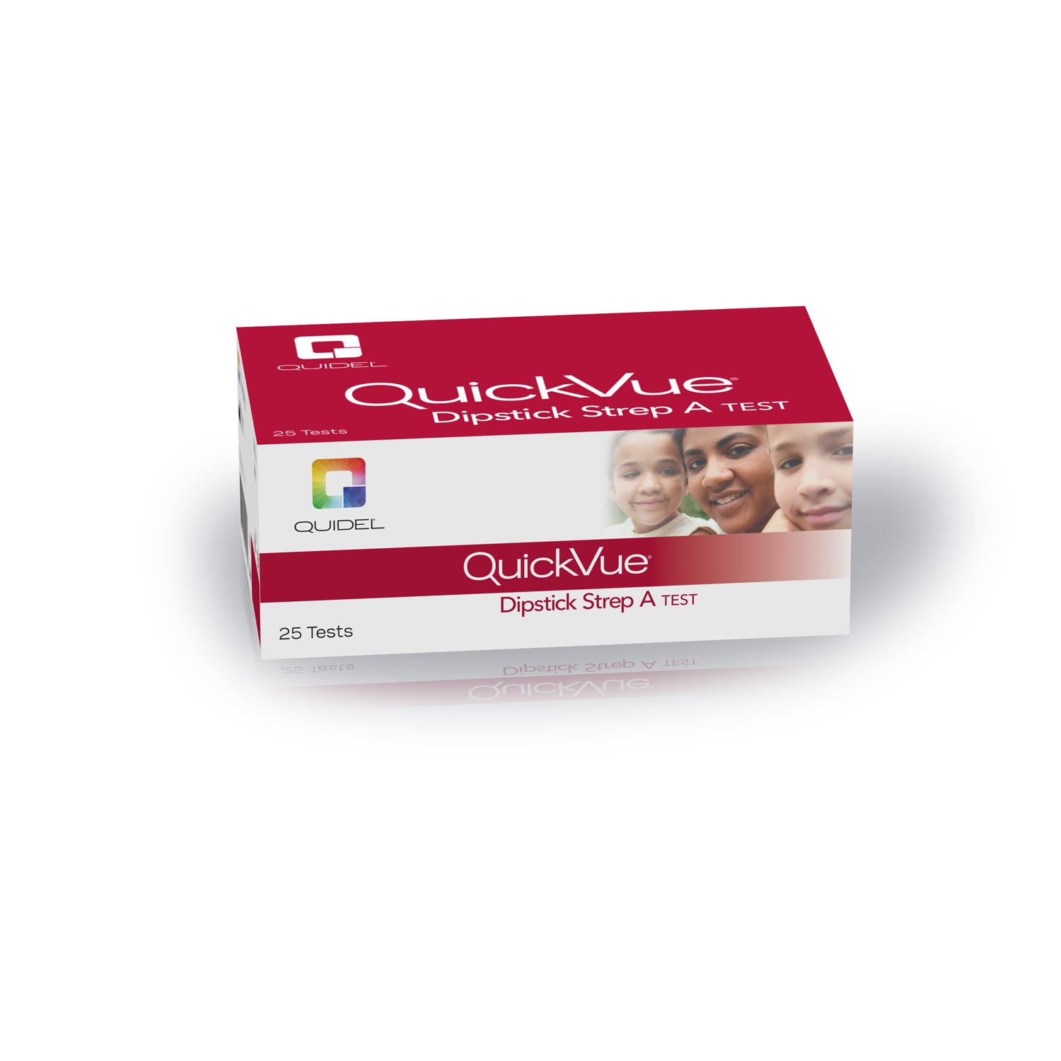 QUIDEL QUICKVUE® DIPSTICK STREP A TEST Dipstick Strep A Test, CLIA Waived, 50 test/kit