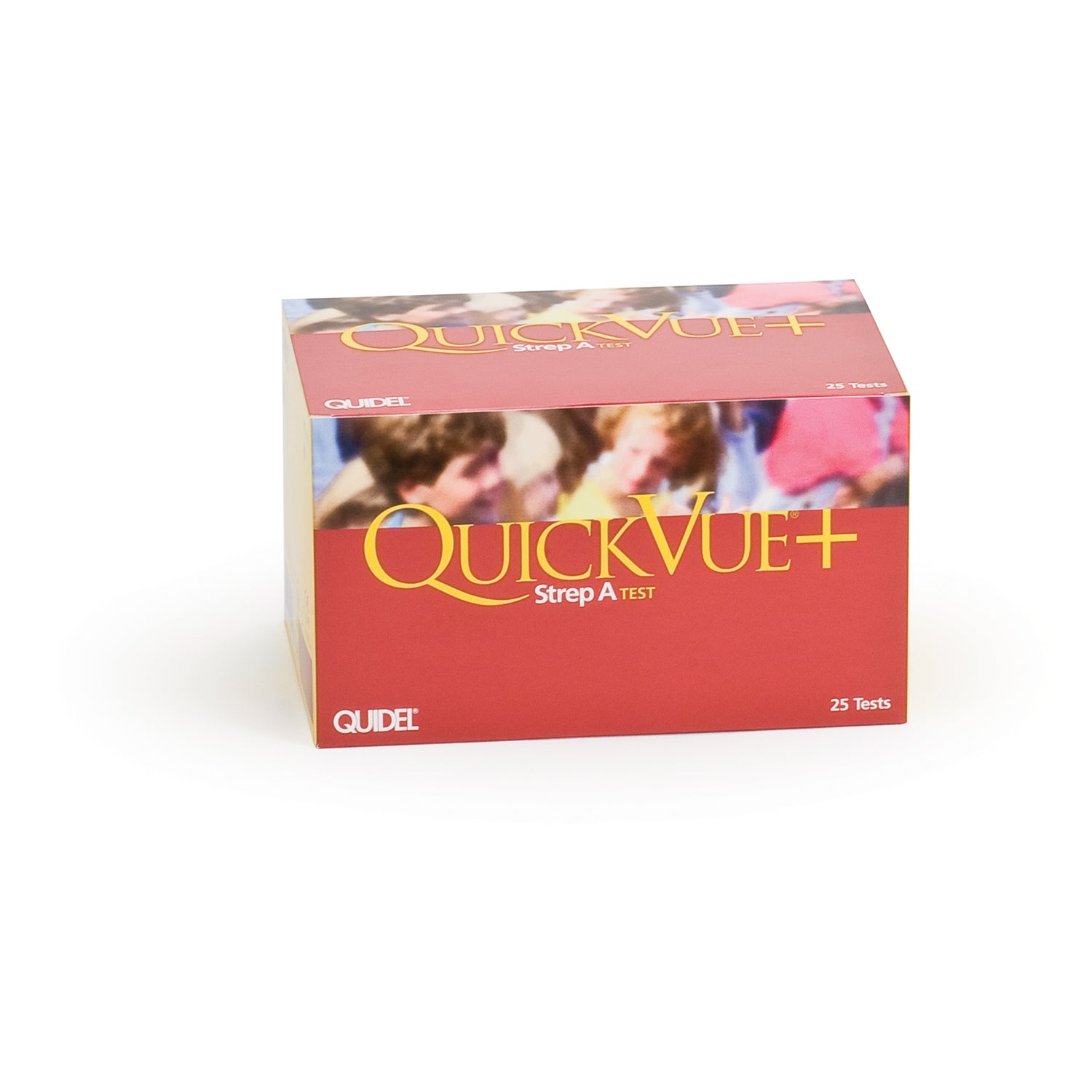 QUIDEL Quickvue+® Strep A Test, 25 tests/kit (Minimum Expiry Lead is 90 days) (Item is Non-Returnable)