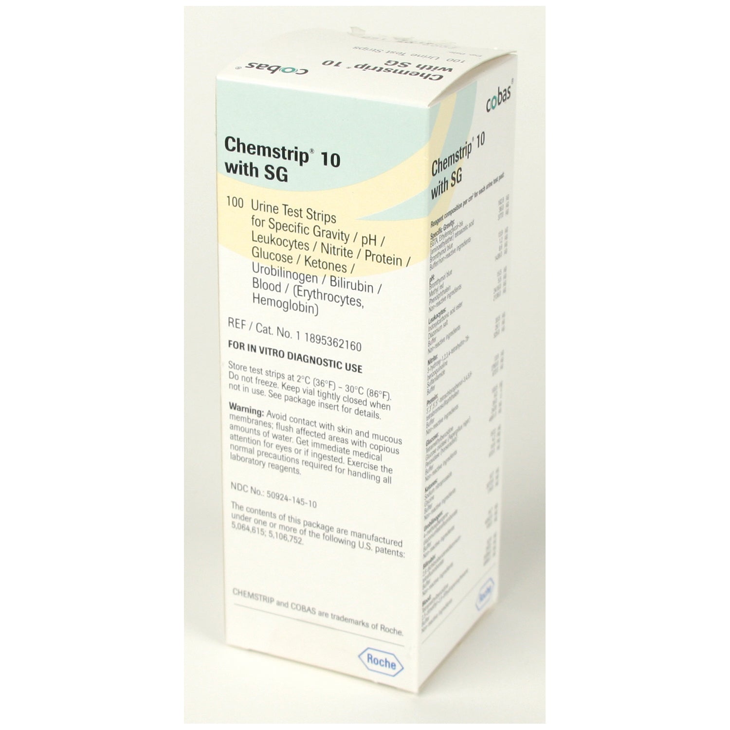 ROCHE CHEMSTRIP® URINALYSIS PRODUCTS Chemstrip 10SG