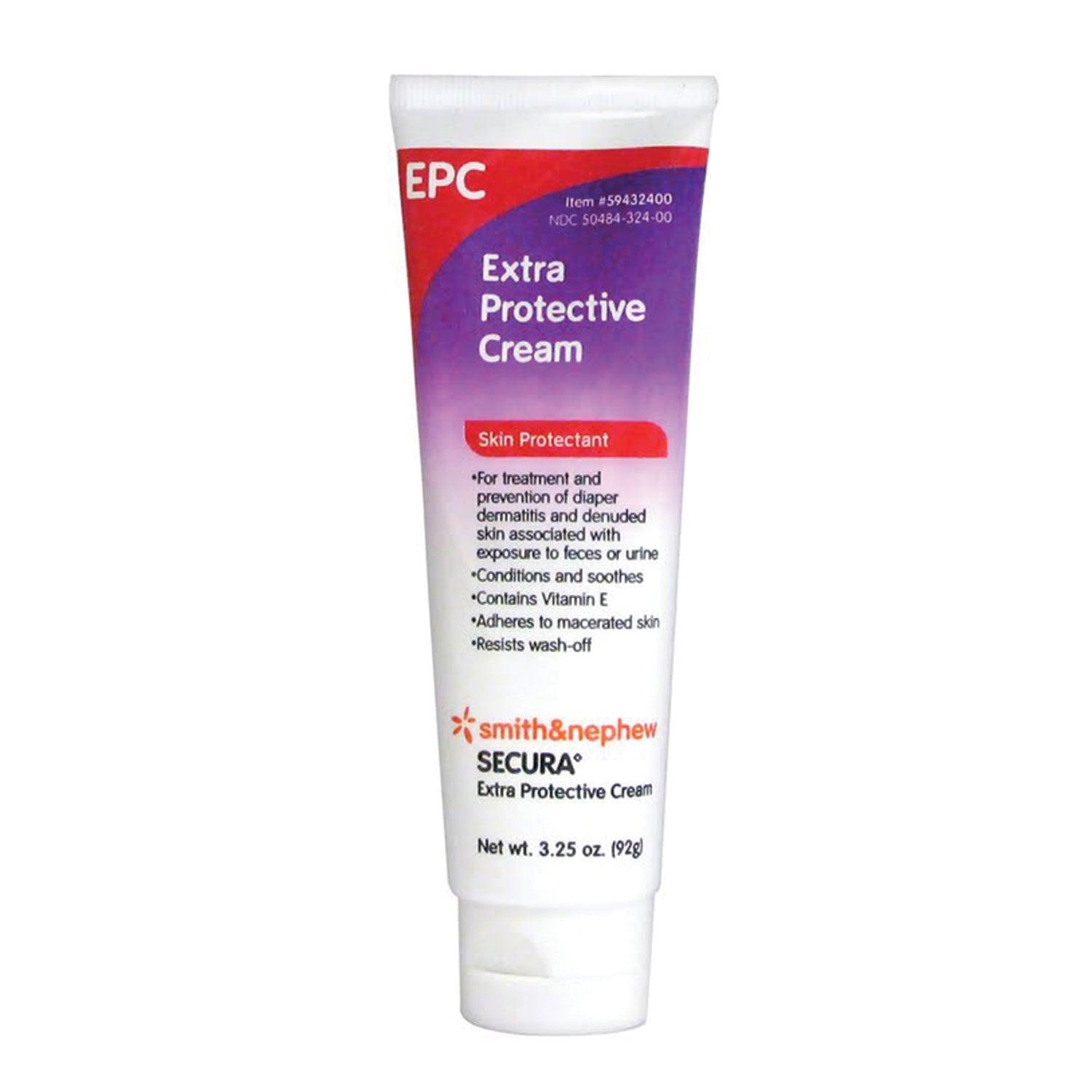 SMITH & NEPHEW SECURA™ Extra Protective Cream, 31/4 oz Tube, 24/cs