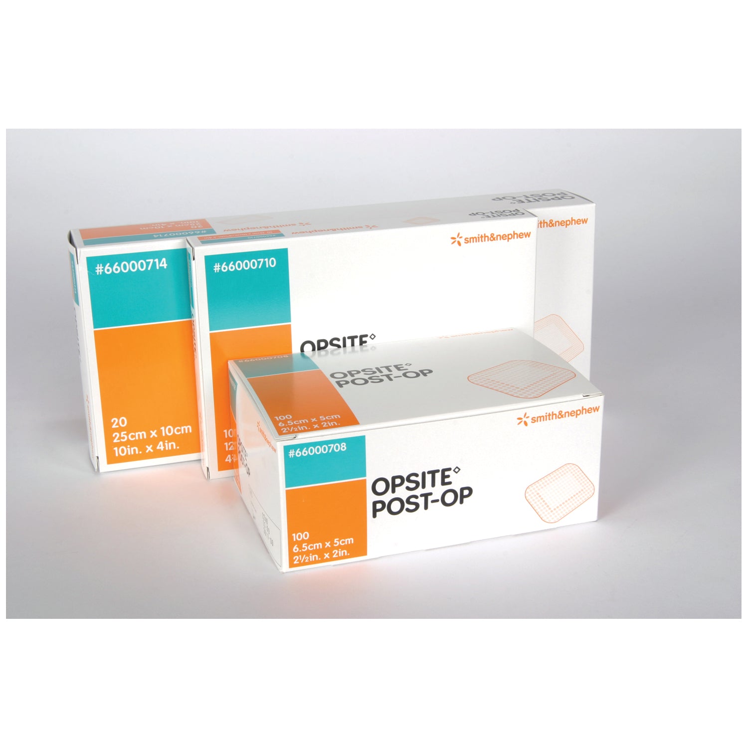 SMITH & NEPHEW OPSITE™ POST-OP COMPOSITE DRESSINGS "Composite Dressing, 43/4\" x 4\", 10/bx, 10 bx/cs "