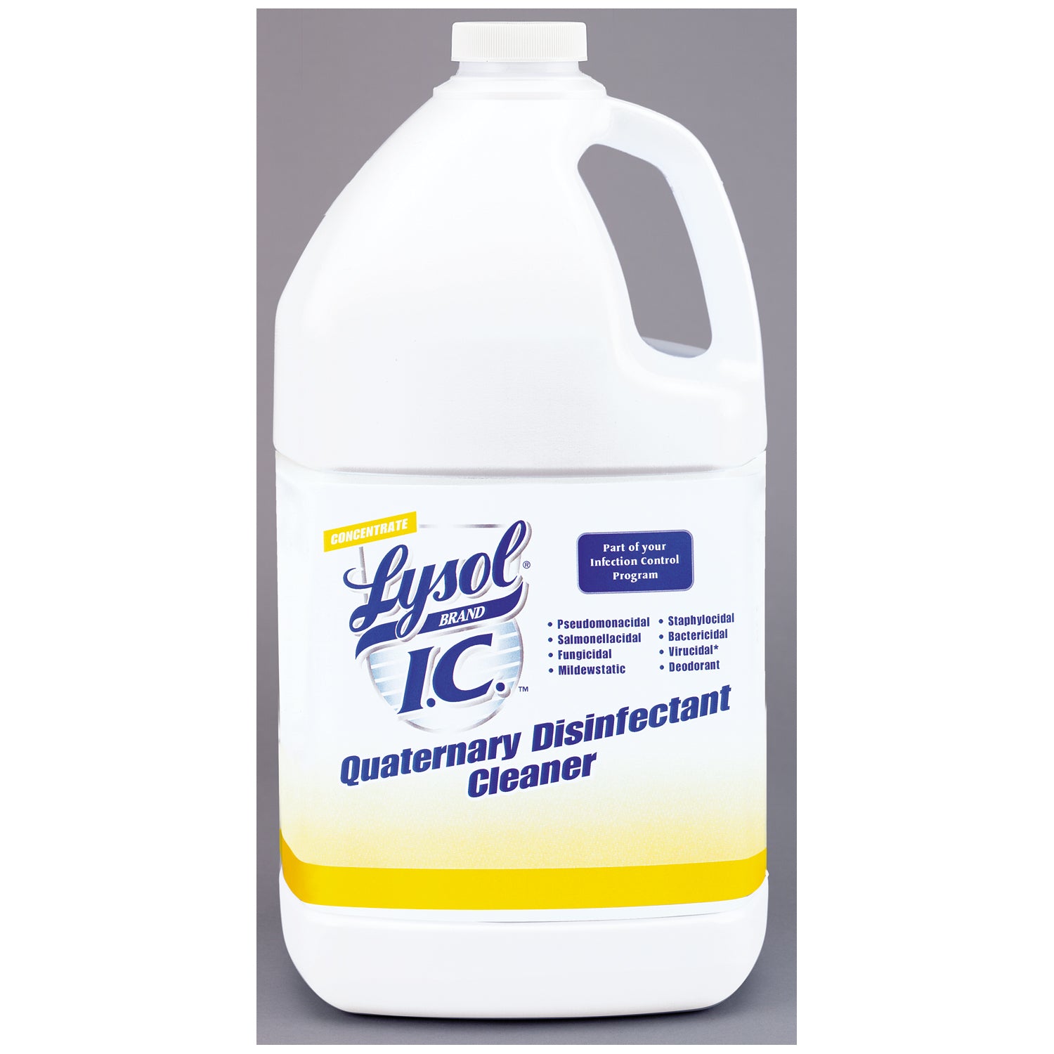 SULTAN LYSOL® I.C.™ QUATERNARY DISINFECTANT CLEANER Quarternary Disinfectant Cleaner (concentrate), Gallon Bottle (HAZMAT Fees Apply, cannot ship via Air or to AK, GU, HI, MP, PR, VI)