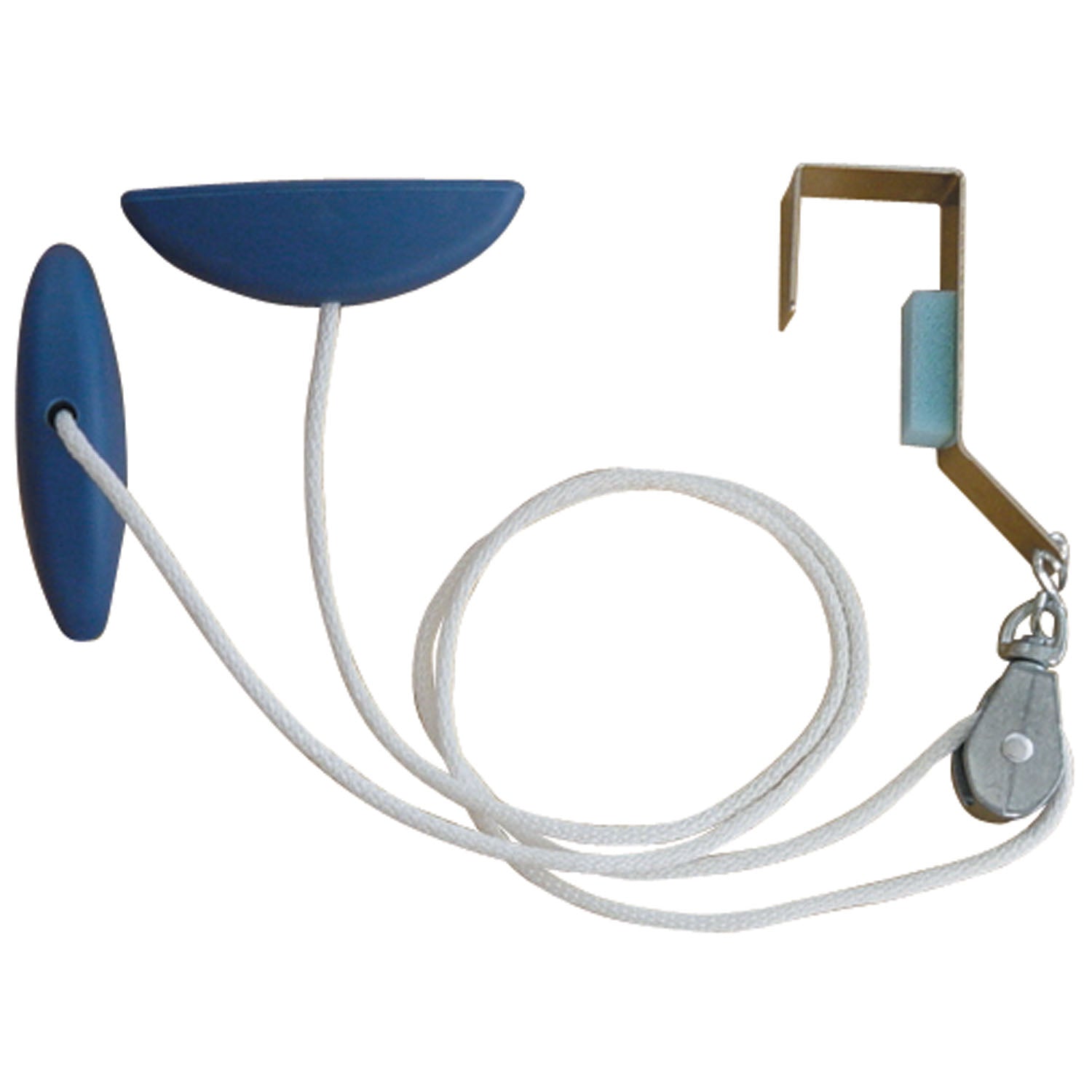 THERAPEUTIC RANGEMASTER™ OVERHEAD SHOULDER PULLEY Shoulder Pulley with Metal Door Bracket & Molded Rubber Handle
