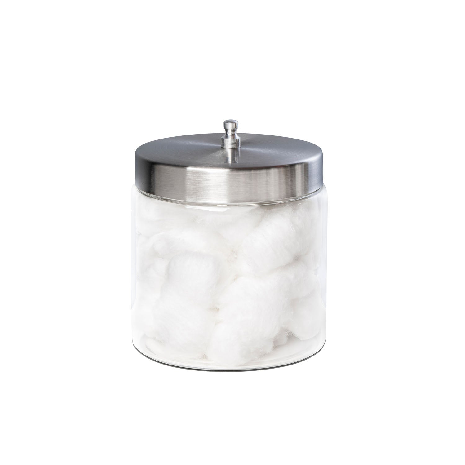 DUKAL TECH-MED DRESSING JARS Dressing Jar & Cover, 3" x 3", Glass, 1/bx, 6 bx/cs