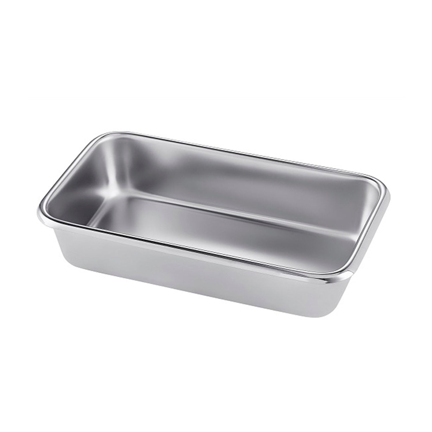 DUKAL TECH-MED INSTRUMENT TRAYS Instrument Tray, no Cover, 8 7/8" x 5" x 2", Stainless Steel