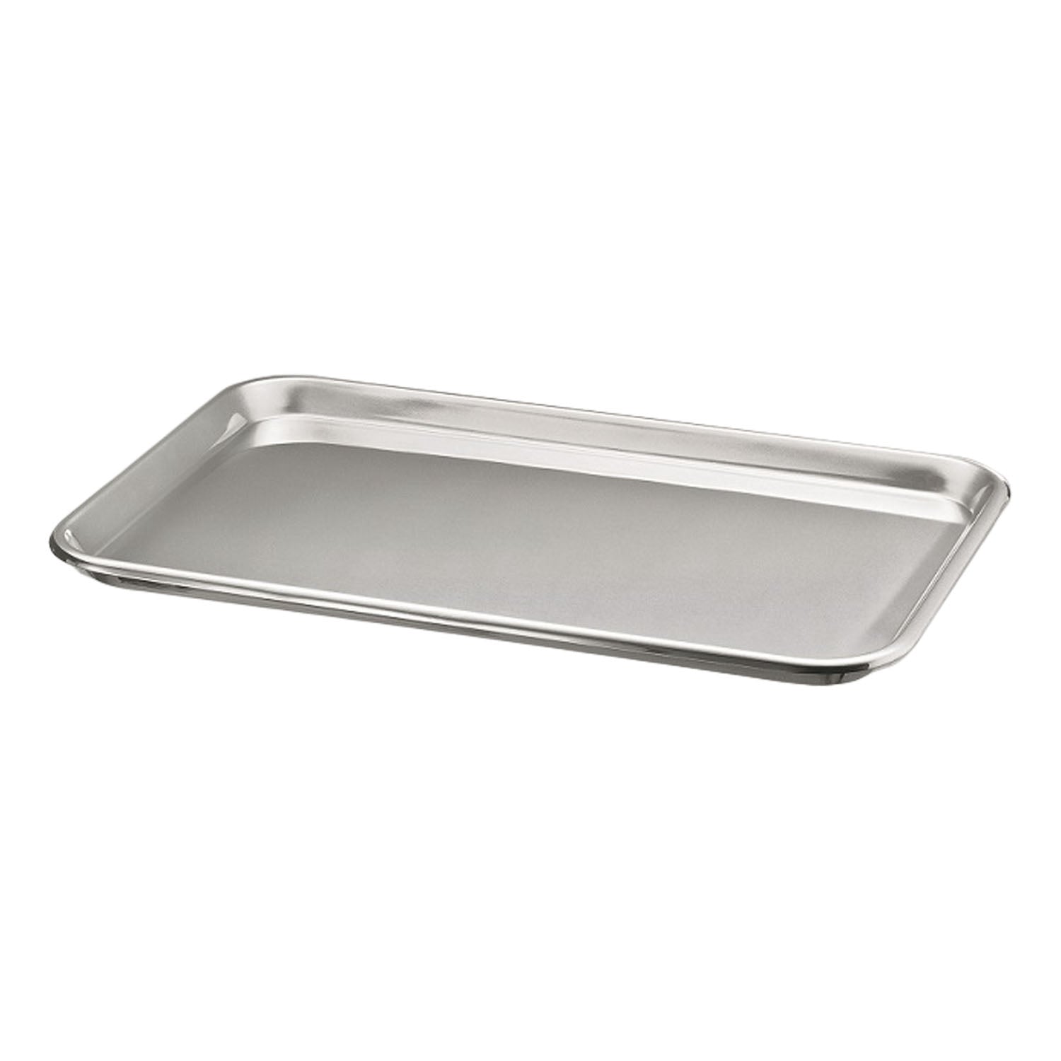 DUKAL TECH-MED INSTRUMENT TRAYS Flat Instrument Tray, 17 1/8" x 11 5/8" x 5/8", Stainless Steel