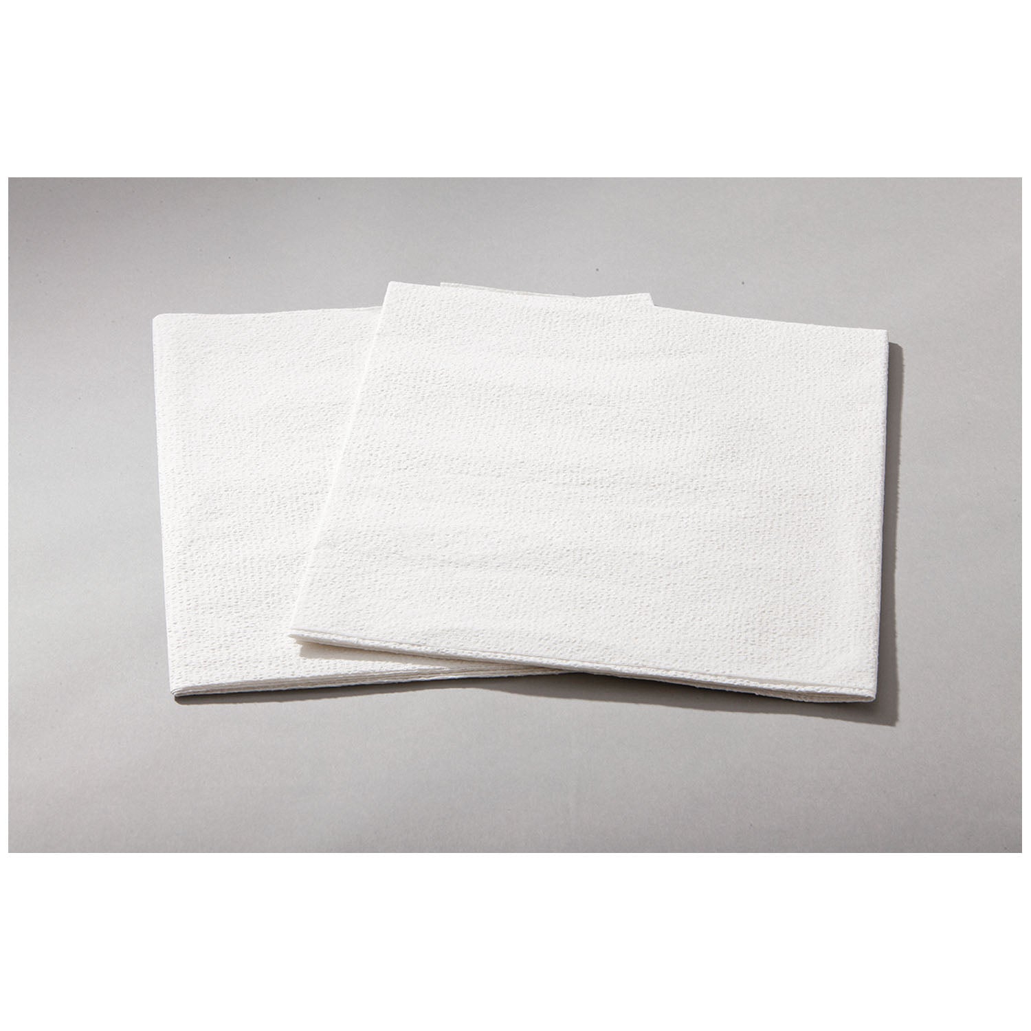 TIDI ALL TISSUE PATIENT DRAPE SHEET "Drape Sheet, Patient, 40\" x 60\", 2-Ply Tissue, White, 100/cs"