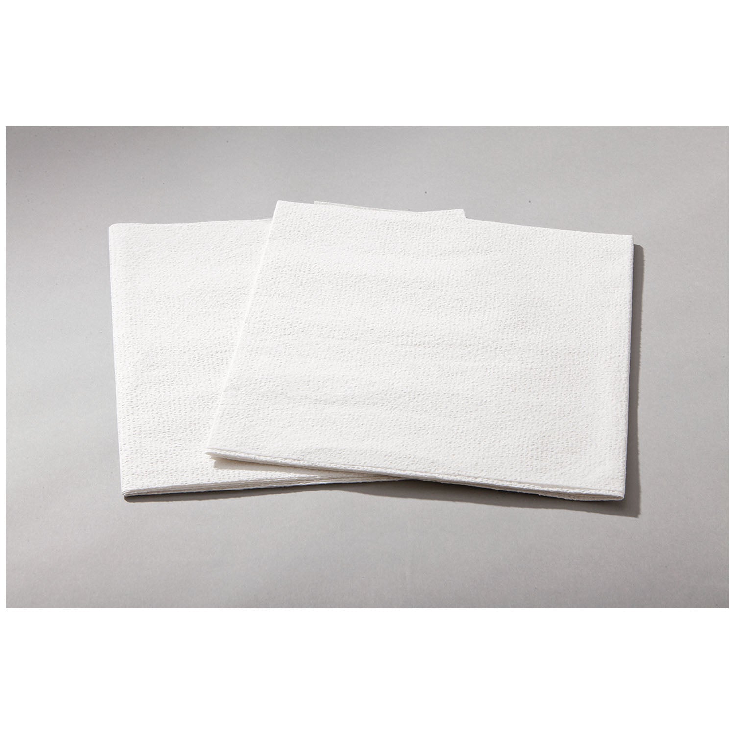 TIDI ALL TISSUE PATIENT DRAPE SHEET "Drape Sheet, Patient, 40\" x 48\", 3-Ply Tissue, White, 100/cs"