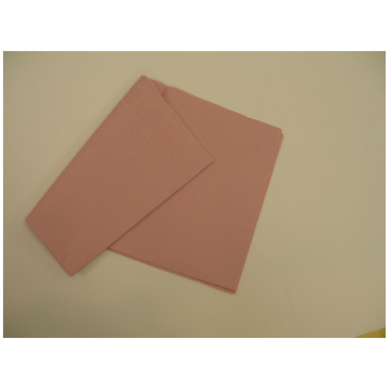 TIDI ALL TISSUE PATIENT DRAPE SHEET "Drape Sheet, 40\" x 48\", 2-Ply, Mauve, 100/cs"