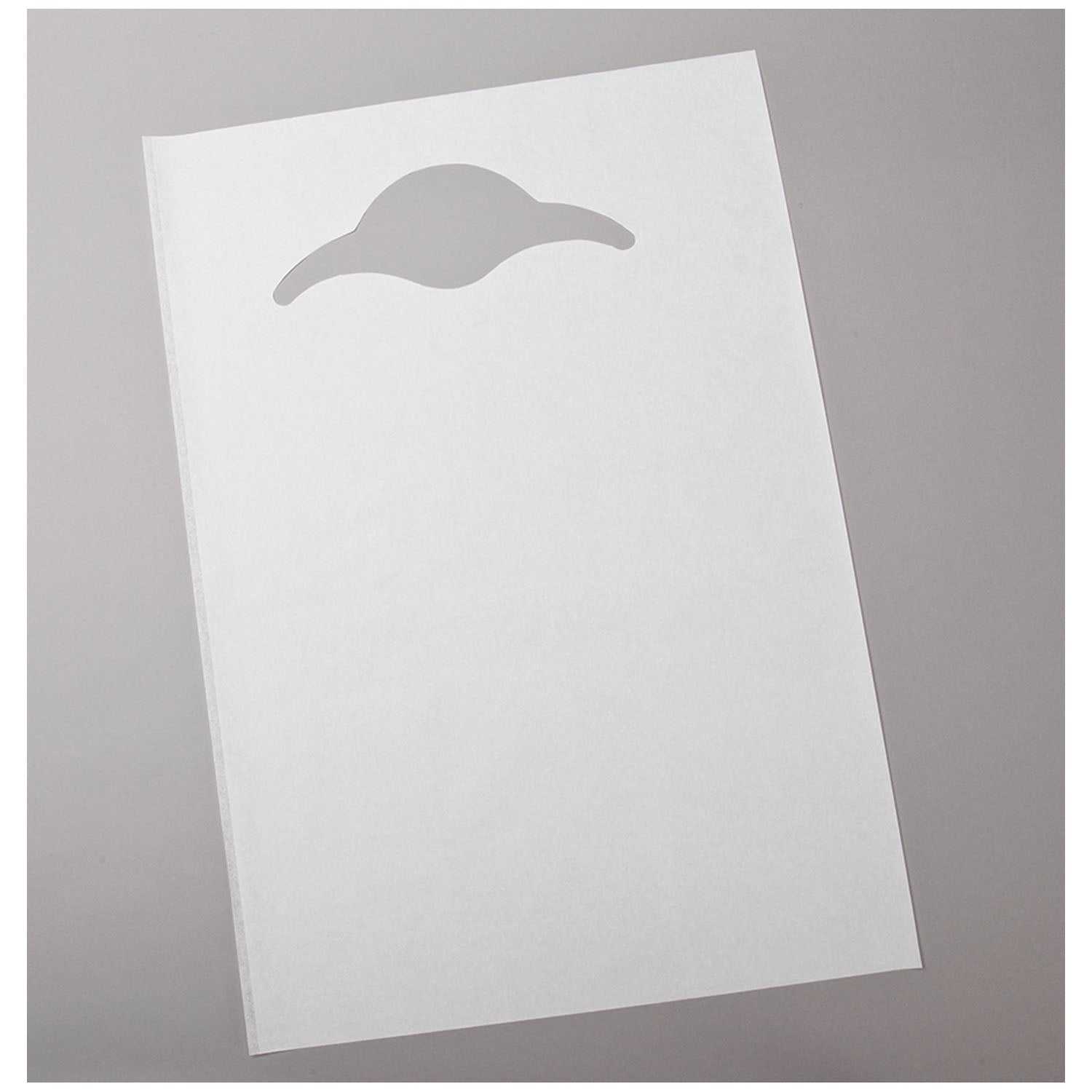 TIDI PATIENT-CARE BIBS "Bib, 18\" x 30\", Economy Slipover, White, 500/cs"