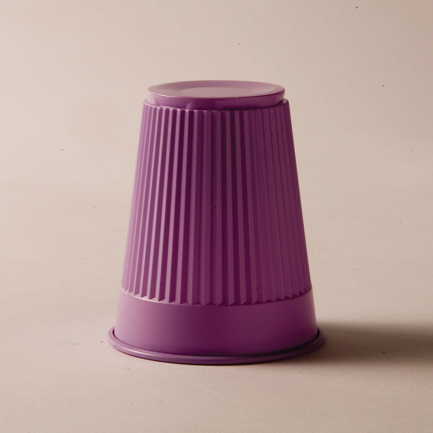 TIDI PLASTIC DRINKING CUP Plastic Cup, Lavender, 5 oz, 100/bg, 10 bg/cs