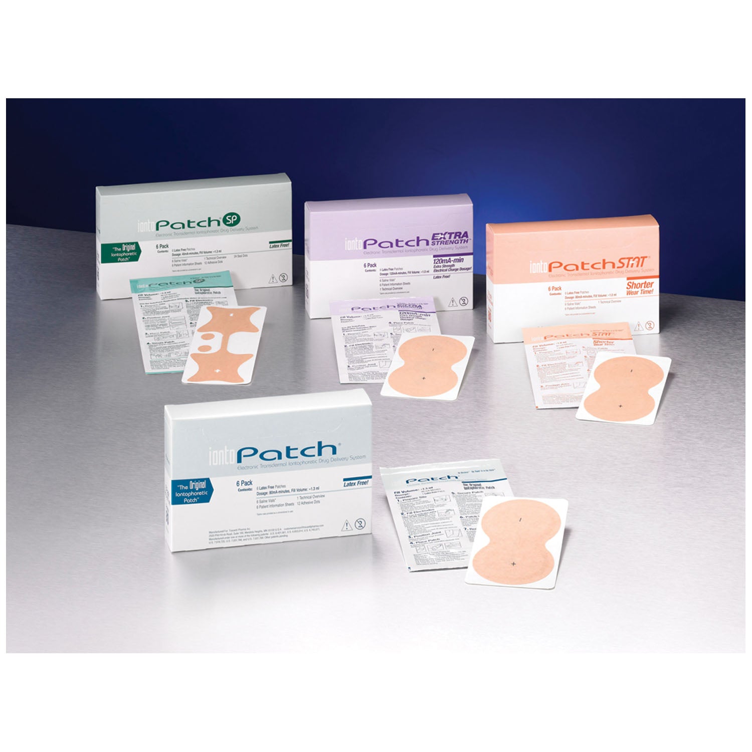 LTS THERAPY IONTOPATCH® ELECTRONIC TRANSDERMAL IONTOPHORETIC DRUG DELIVERY SYSTEM IontoPatch STAT 80 mA-min, 6/bx