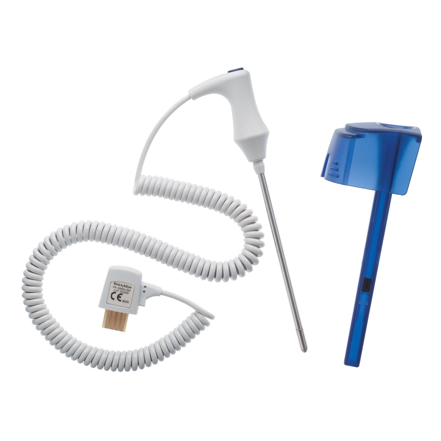 WELCH ALLYN SURETEMP® THERMOMETER ACCESSORIES Probe & Well Kit, 4 ft Rectal