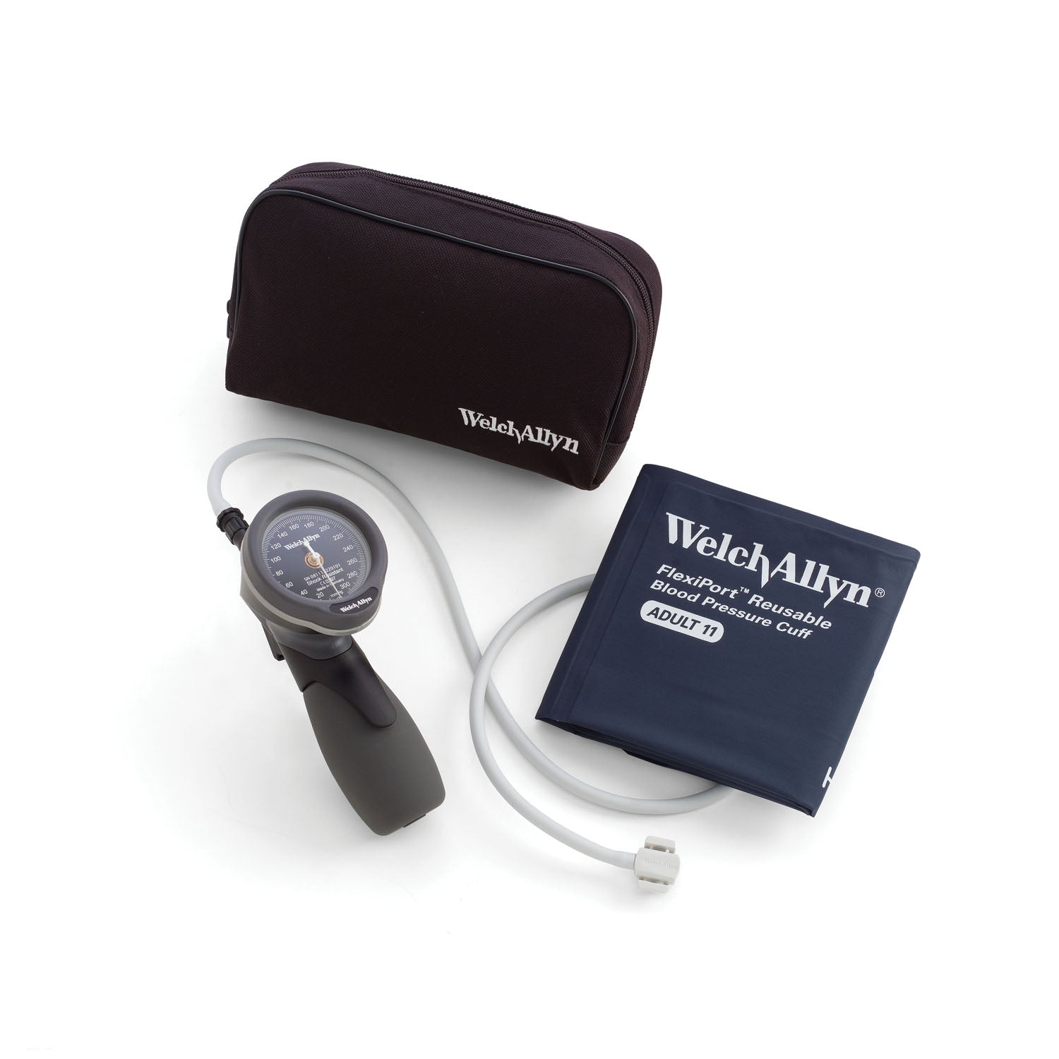 WELCH ALLYN TYCOS® DS66 HAND Aneroid, Adult Cuff in Zippered Case, Latex Free