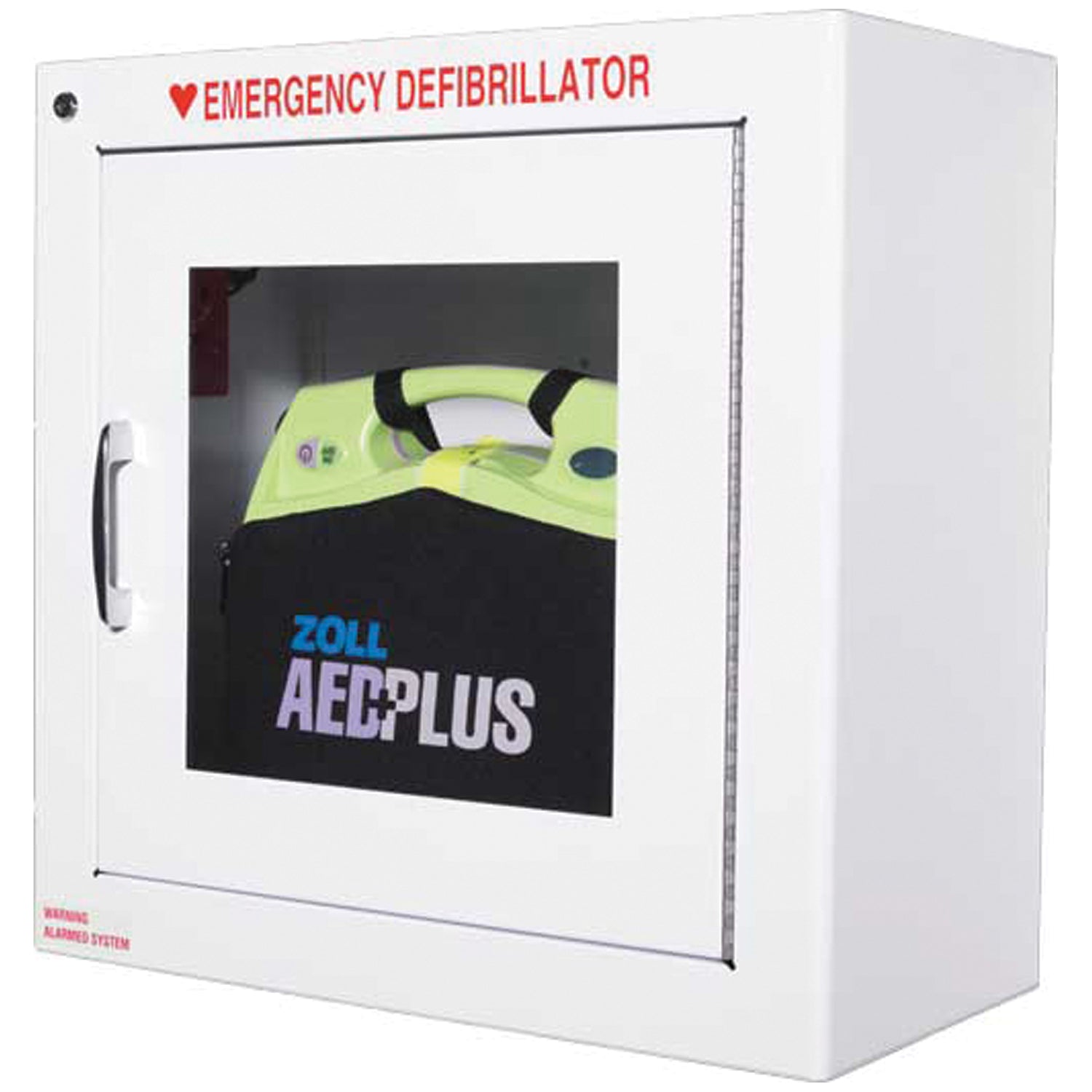 ZOLL AED DEFIBRILLATOR ACCESSORIES Metal Wall Cabinet with Alarm For AED Plus (24 ea/plt) (091223)