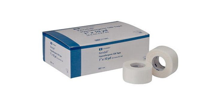 CARDINAL HEALTH SILK TAPE Silk Tape, Hypoallergenic, 2" x 10 yds, Latex Free